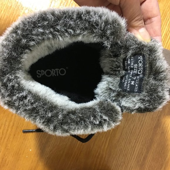 SPORTO womens insulated booties size 7M - Picture 6 of 7